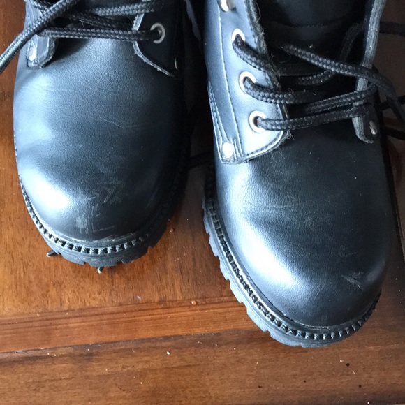 Mens Original Rugged Outback Work Boots Black size 5.5 - Picture 10 of 11